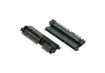 SATA 7+15P 母座板下 H6.74 DIP 